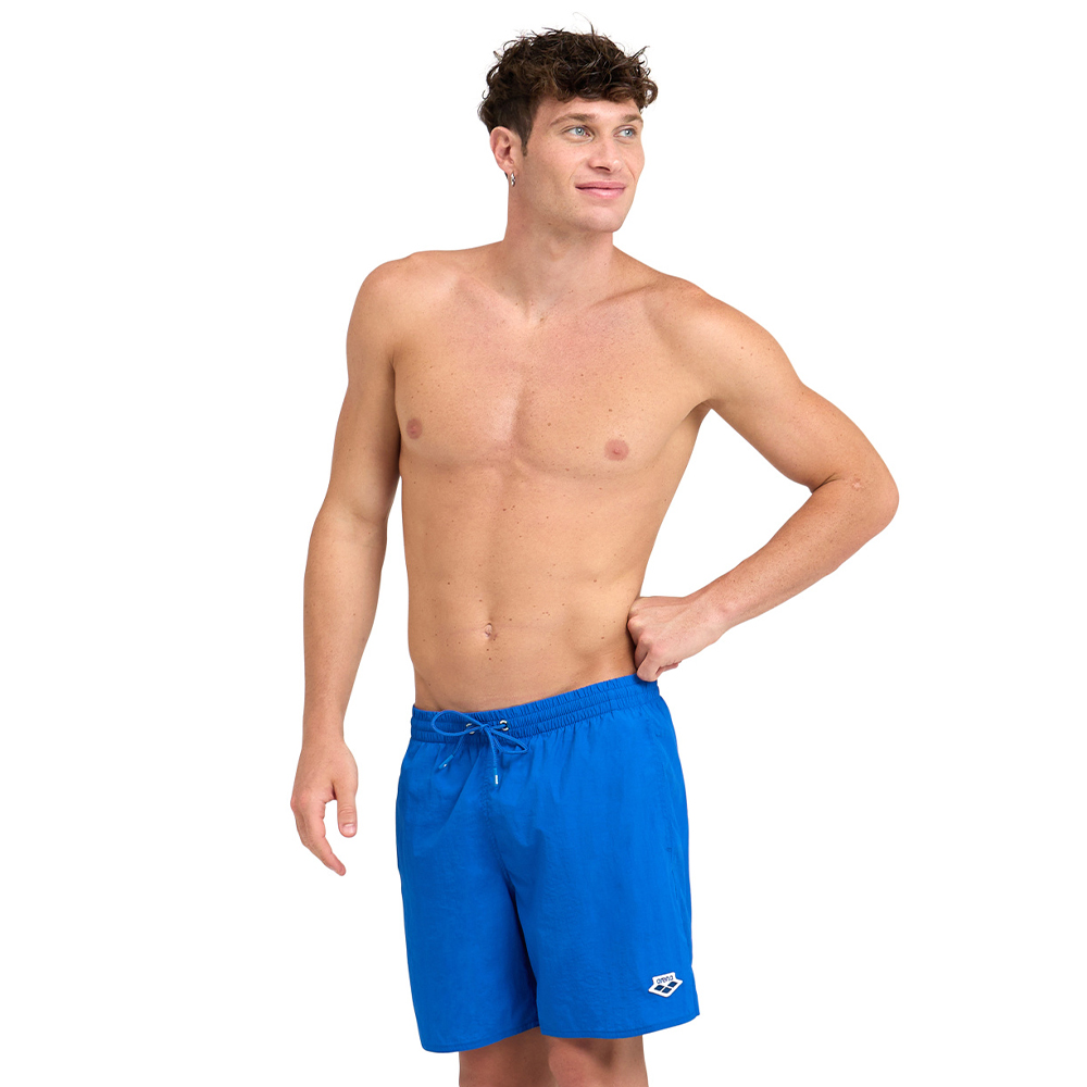 Men's Icons Solid Swim Boxers