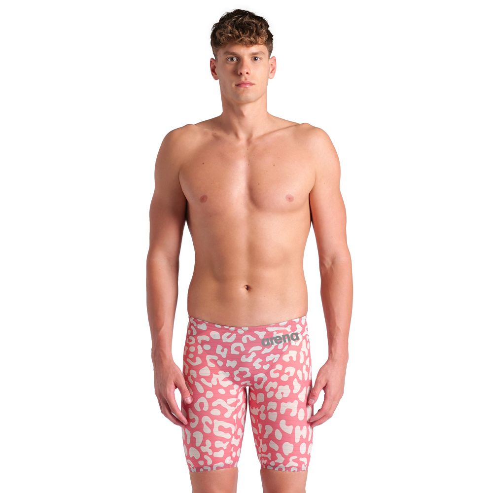Men's Powerskin Carbon Air² Jammer - Limited Edition Leopard Geranium Men's Powerskin Carbon Air² Jammer - Limited Edition Leopard Geranium