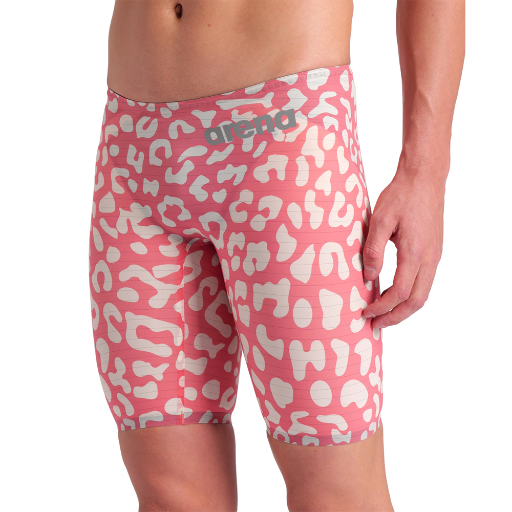 Men's Powerskin Carbon Air² Jammer - Limited Edition Leopard Geranium Men's Powerskin Carbon Air² Jammer - Limited Edition Leopard Geranium