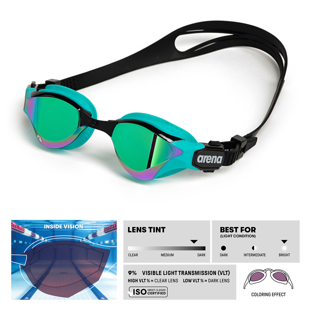 Cobra Tri Swipe Mirrored Goggles Cobra Tri Swipe Mirrored Goggles