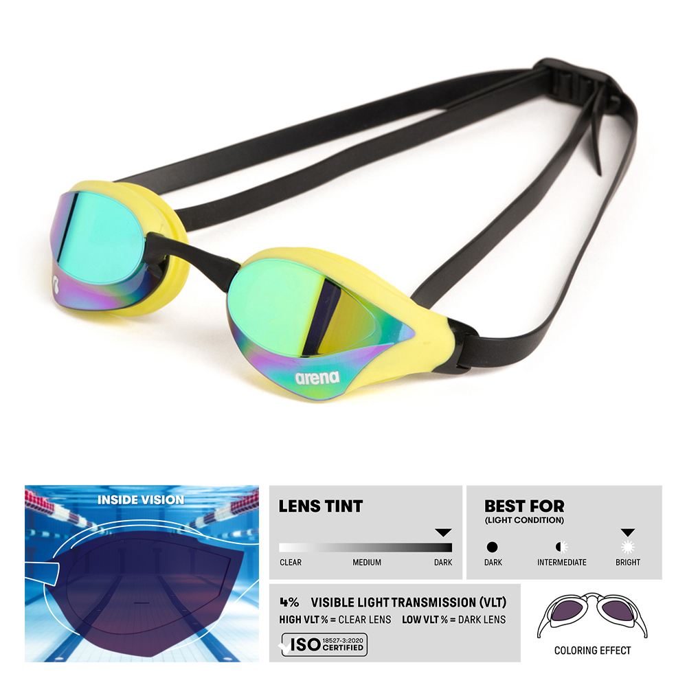 Cobra Core Swipe Mirrored Goggles Cobra Core Swipe Mirrored Goggles