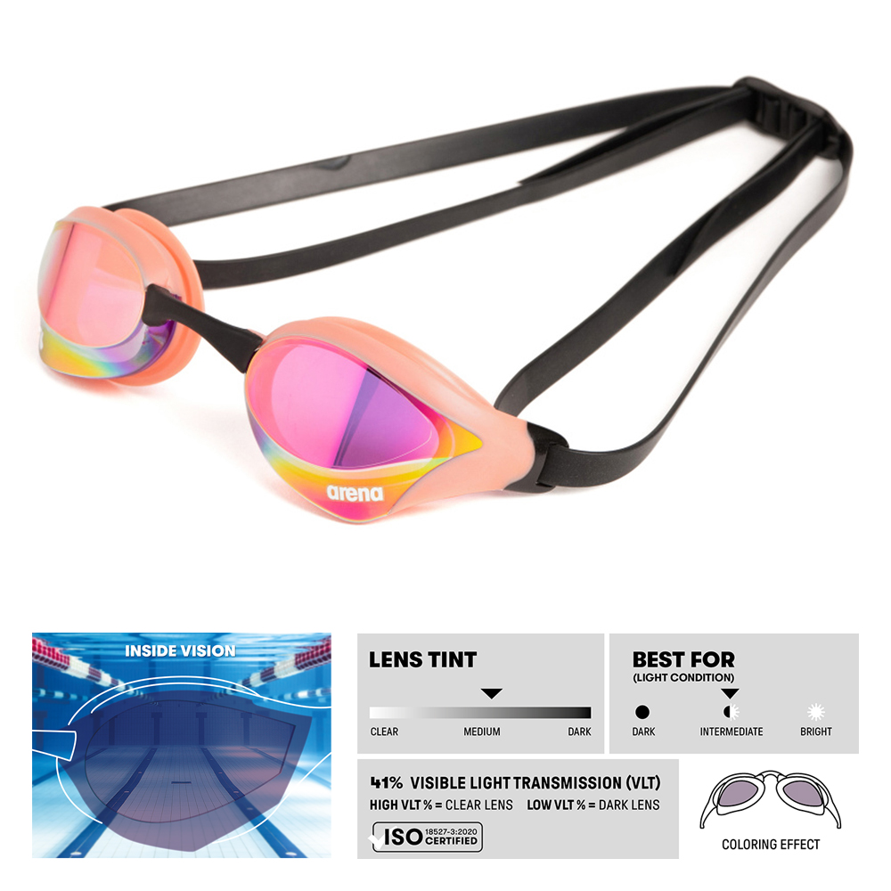 Cobra Core Swipe Mirrored Goggles Cobra Core Swipe Mirrored Goggles