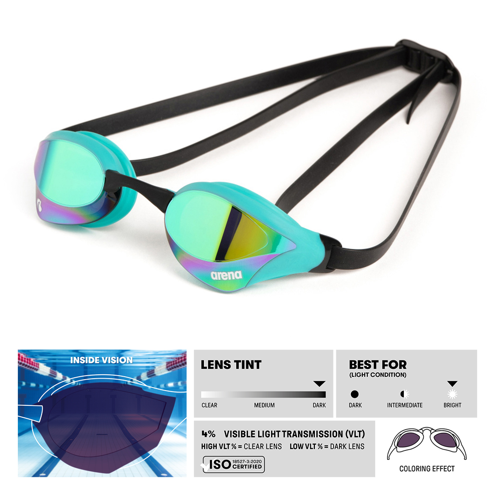 Cobra Core Swipe Mirrored Goggles Cobra Core Swipe Mirrored Goggles