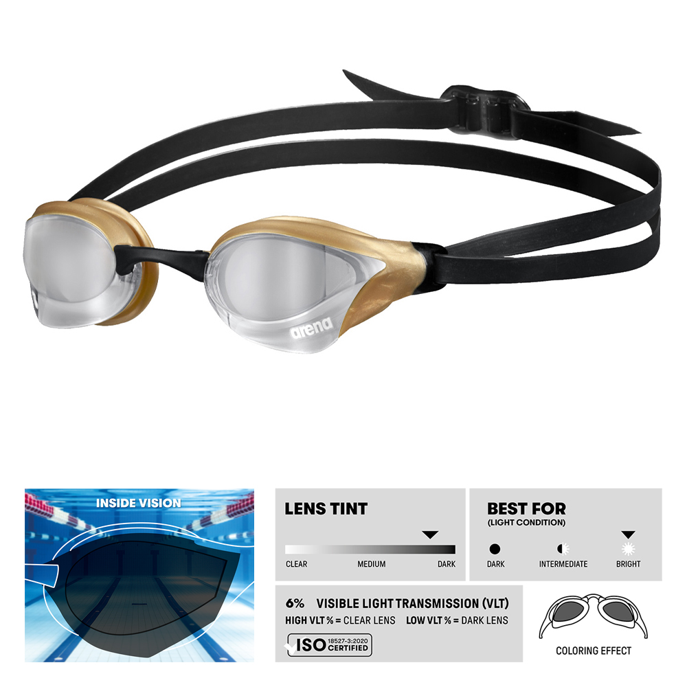 Cobra Core Swipe Mirrored Goggles Cobra Core Swipe Mirrored Goggles