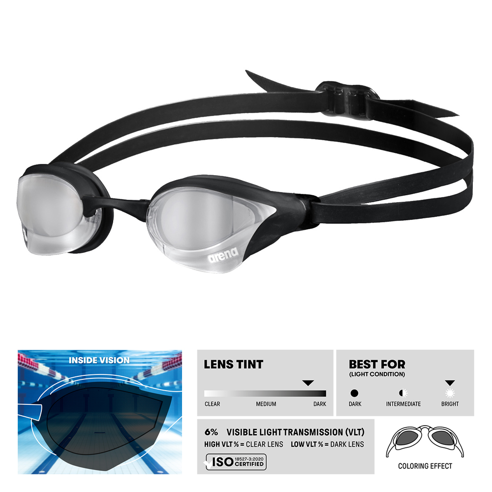 Cobra Core Swipe Mirrored Goggles Cobra Core Swipe Mirrored Goggles