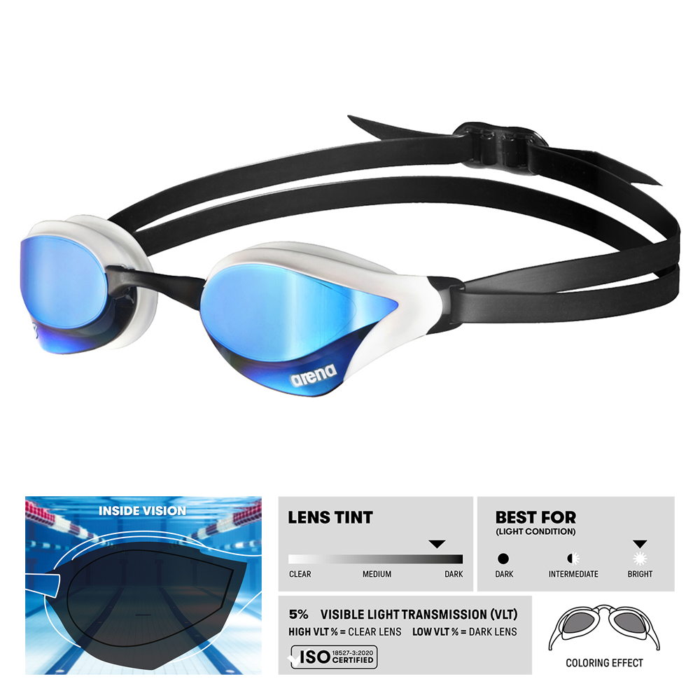 Cobra Core Swipe Mirrored Goggles Cobra Core Swipe Mirrored Goggles