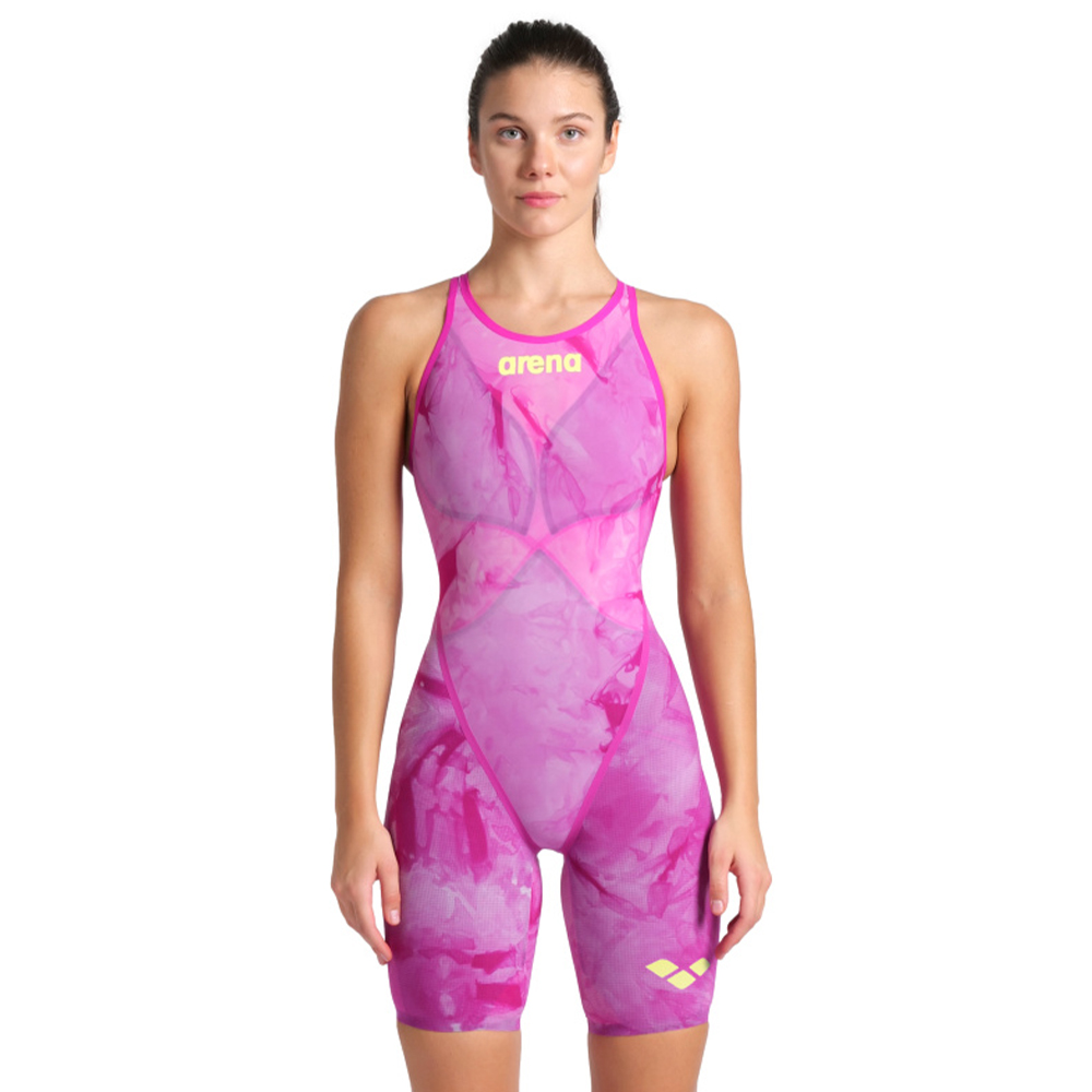 Women’s Powerskin Carbon Glide Open Back Kneeskin - Limited Edition Women’s Powerskin Carbon Glide Open Back Kneeskin - Limited Edition