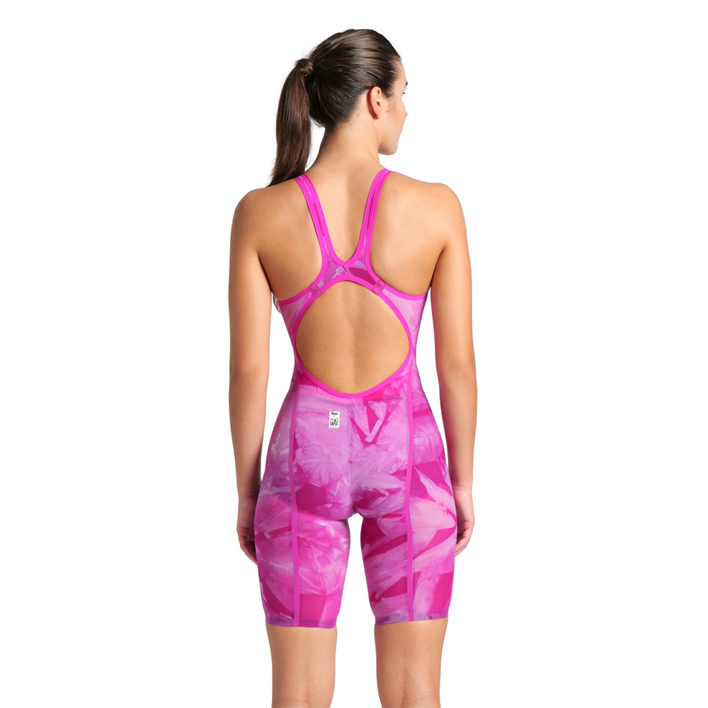 Women’s Powerskin Carbon Glide Open Back Kneeskin - Limited Edition Women’s Powerskin Carbon Glide Open Back Kneeskin - Limited Edition
