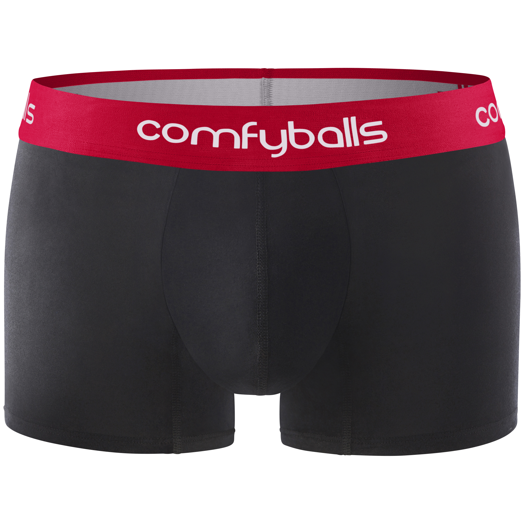 Cotton Regular Black/Red Boxer