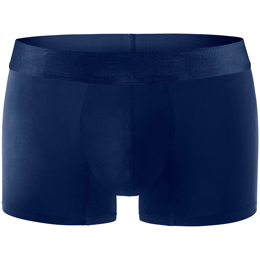 Comfyballs Cotton Regular Navy No Show Logo Boxer Front Cotton Regular Navy No Show Logo Boxer Front