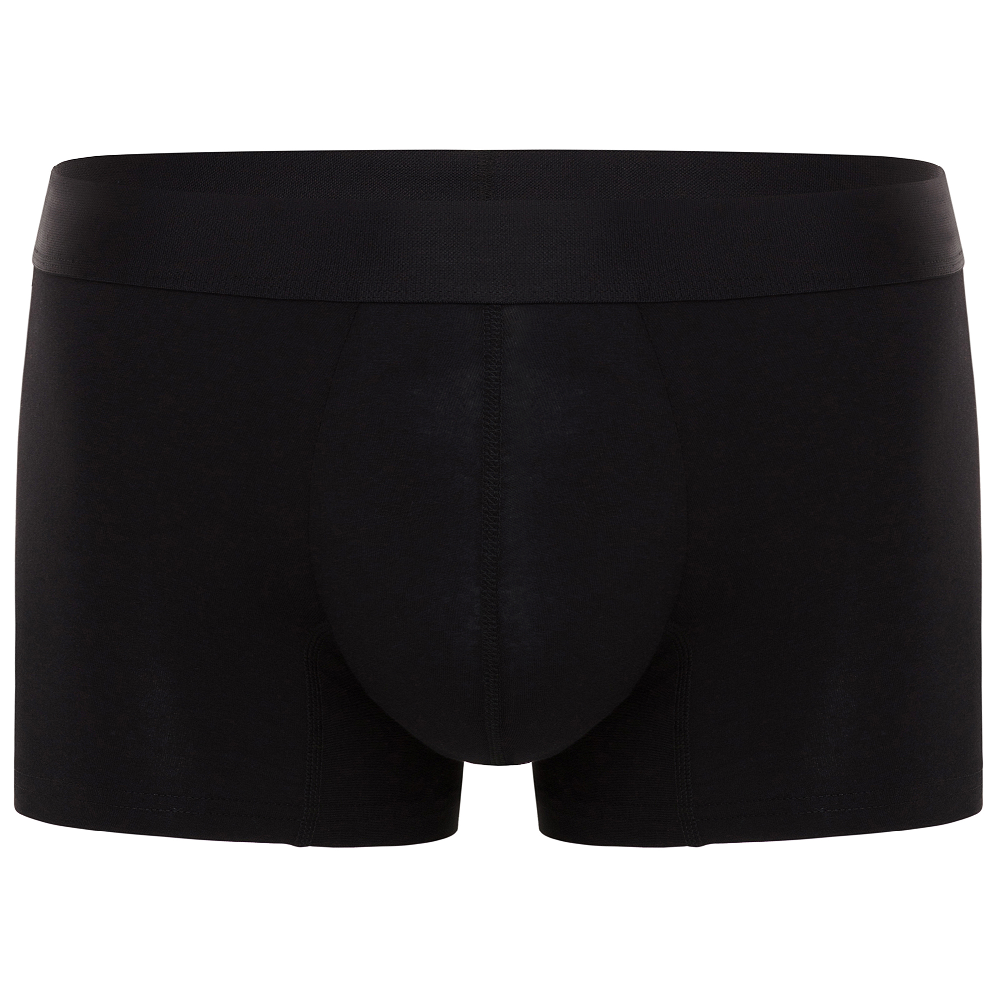 Comfyballs Cotton Regular Black No Show Logo Boxer Front Cotton Regular Black No Show Logo Boxer Front
