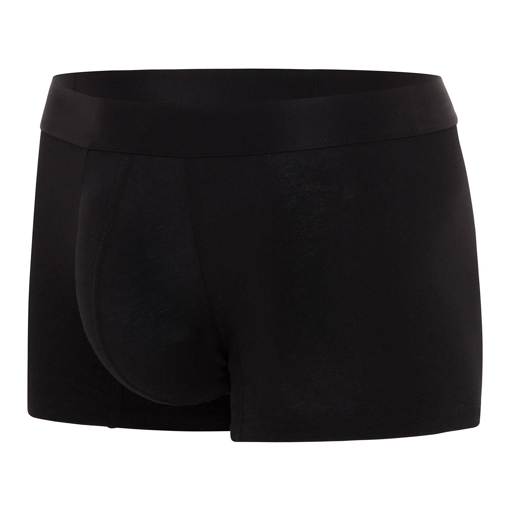 Comfyballs Cotton Regular Black No Show Logo Boxer Side Cotton Regular Black No Show Logo Boxer Side