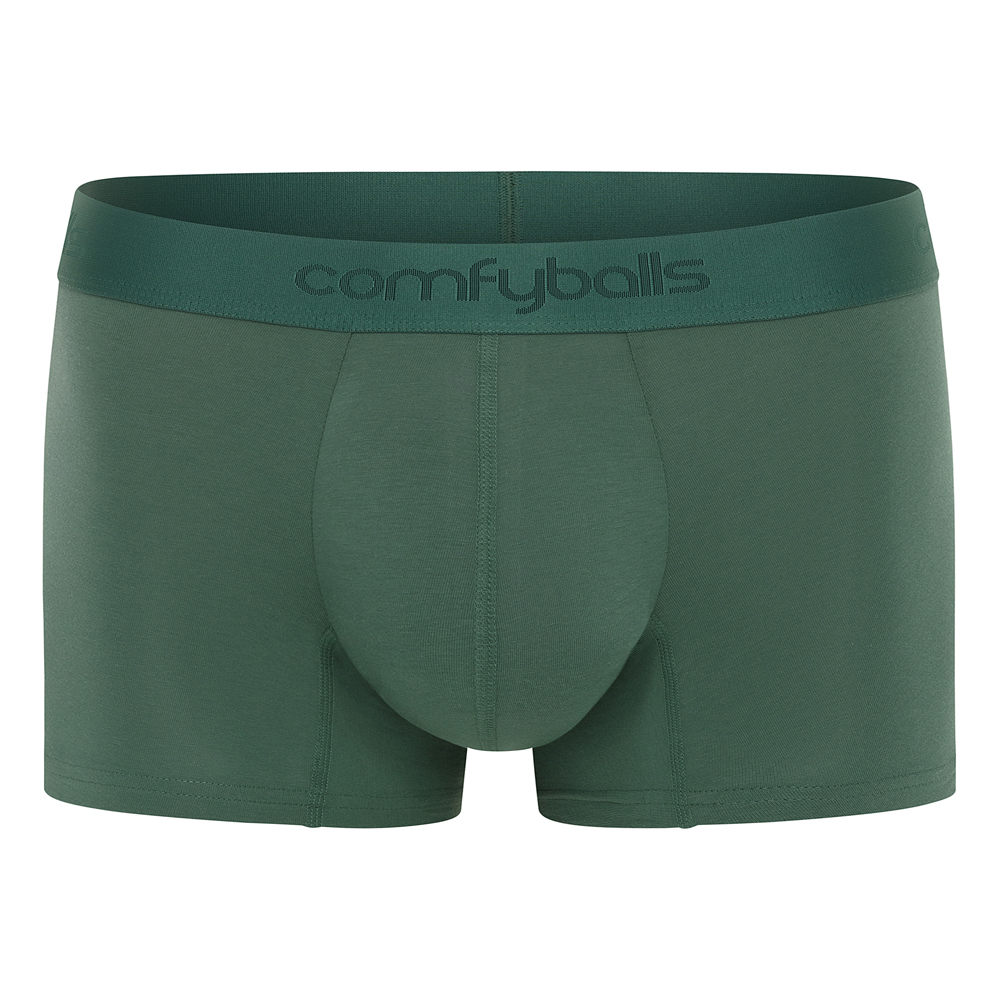 Comfyballs Cotton Regular Ghost Moss Boxer Front Comfyballs Cotton Regular Ghost Moss Boxer Front
