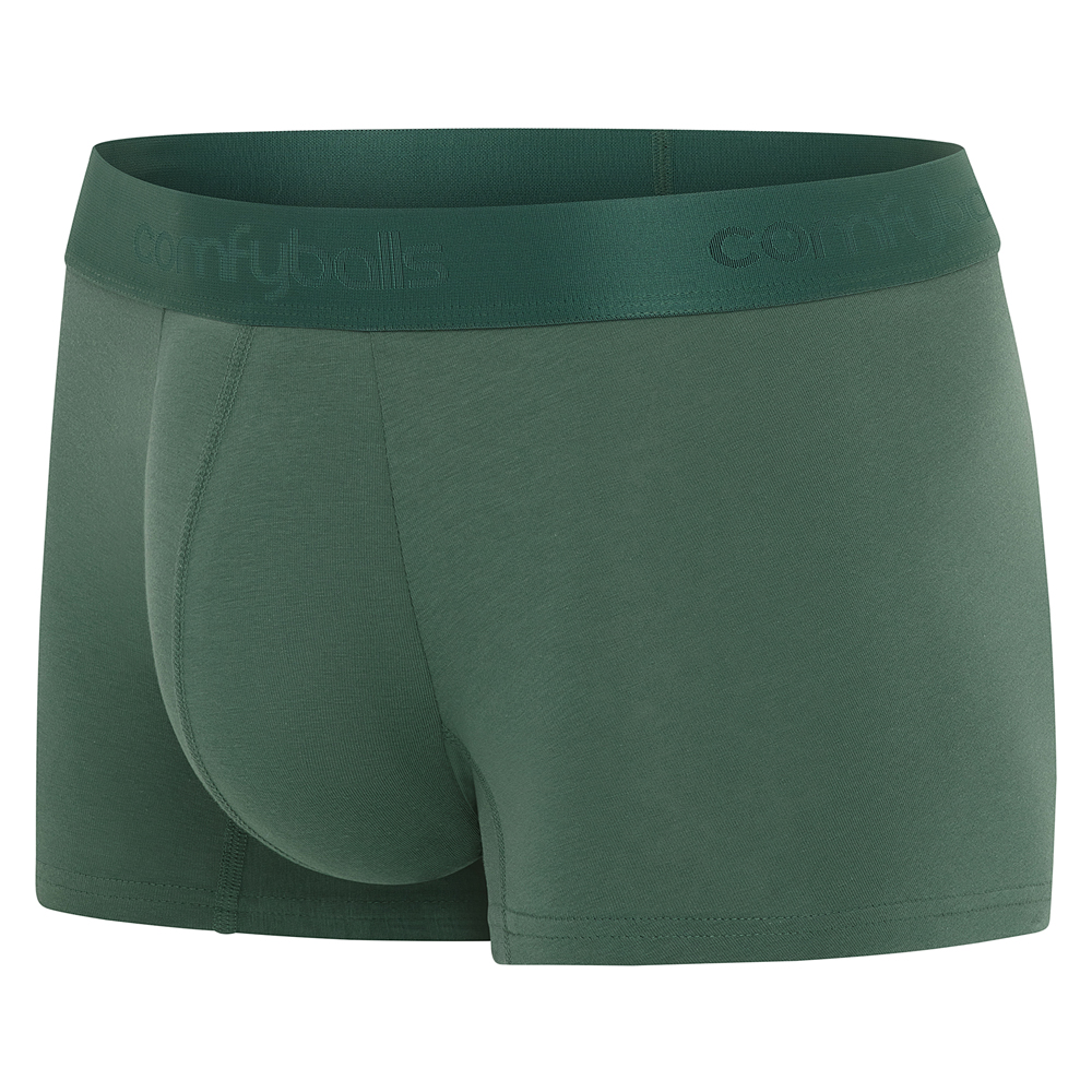Comfyballs Cotton Regular Ghost Moss Boxer Side Comfyballs Cotton Regular Ghost Moss Boxer Side