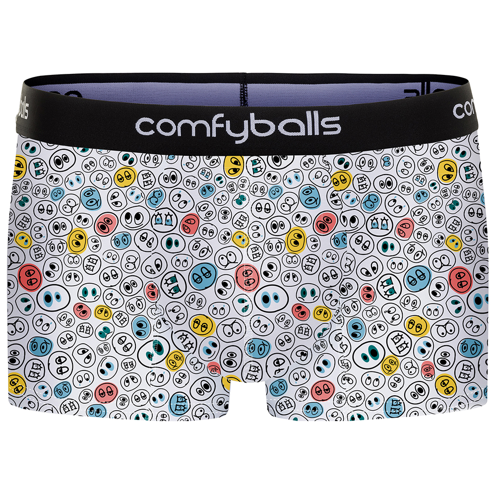 Comfyballs Cotton Regular Smiley Boxer Cotton Regular Smiley Boxer