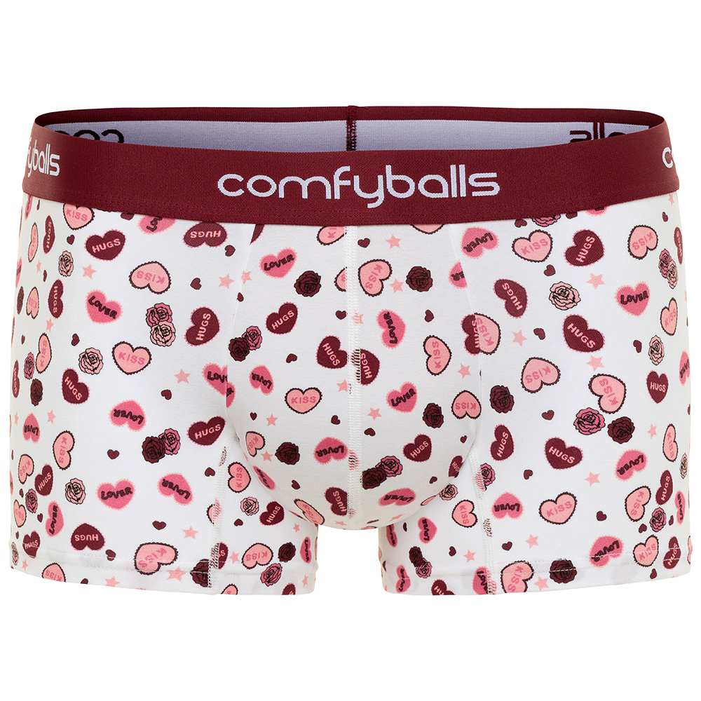 Comfyballs Cotton Regular Valentine Boxer Cotton Regular Valentines Boxer