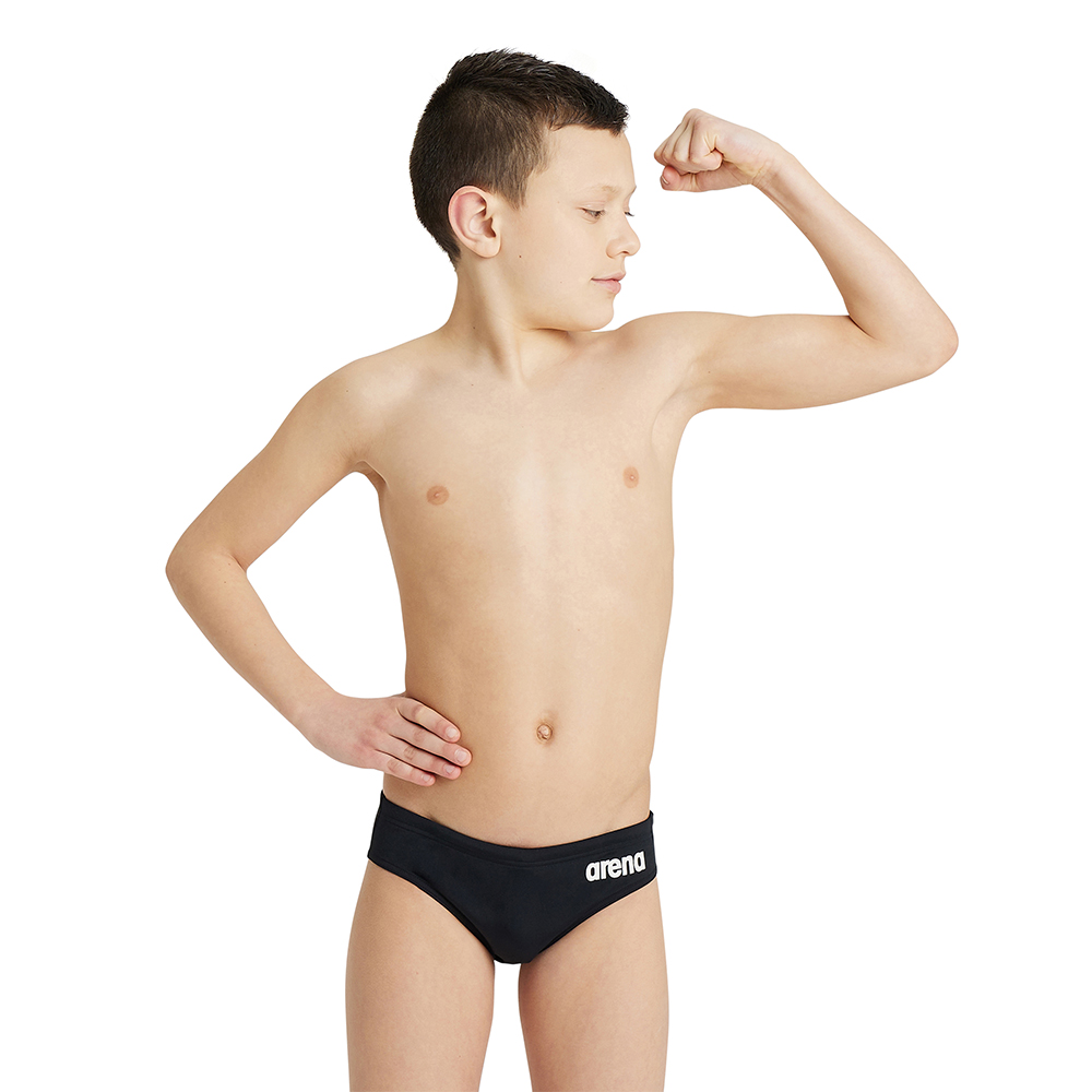 Boy's Solid Swim Briefs Boy's Solid Swim Briefs