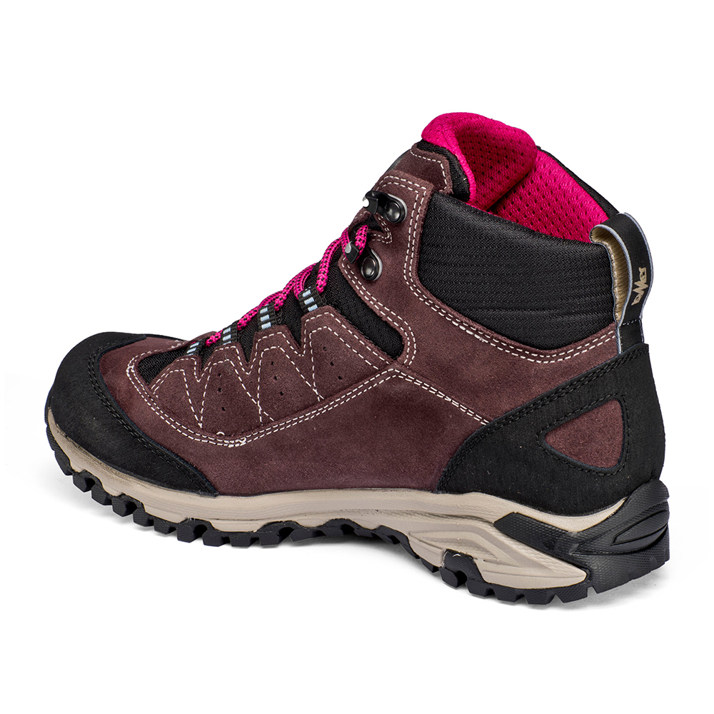 Sella High MTX Suede Borgogna Back Sella High MTX Suede Borgogna Back