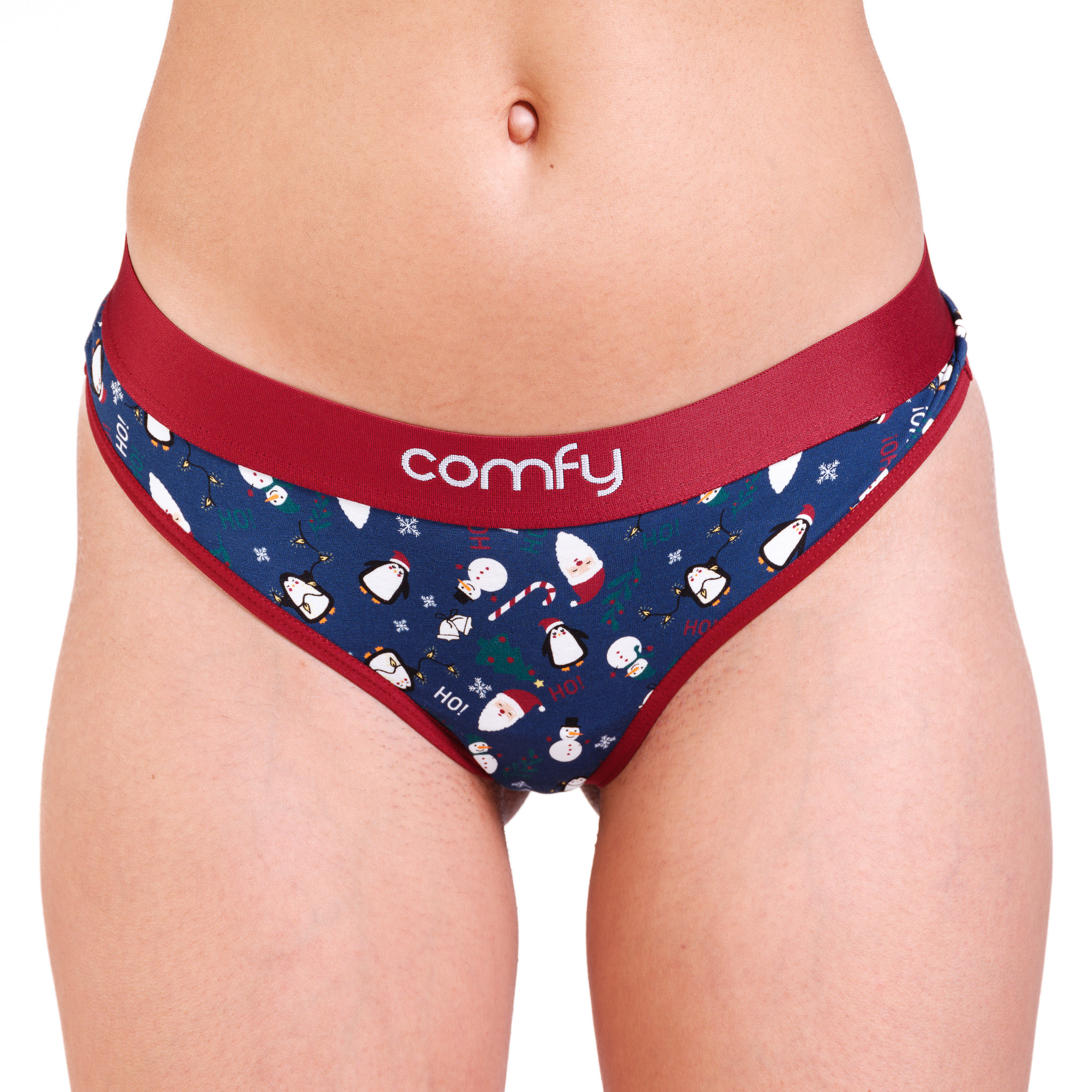 Women’s Cotton Christmas String Front Women's Cotton Christmas String Front