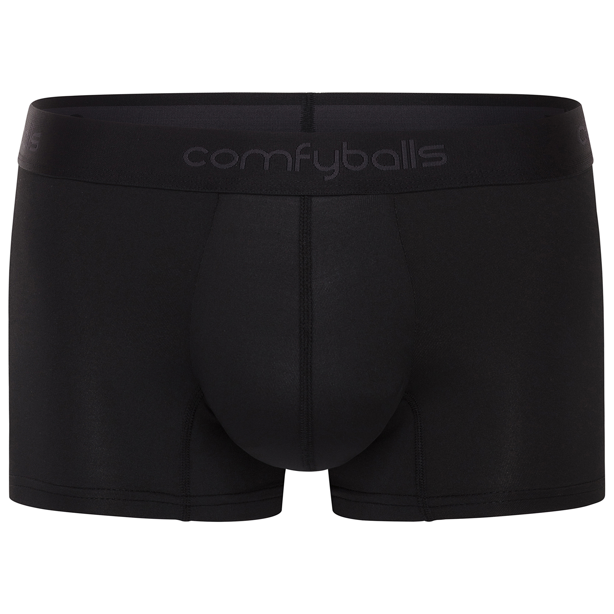 Performance Regular Pitch Black Boxer Front