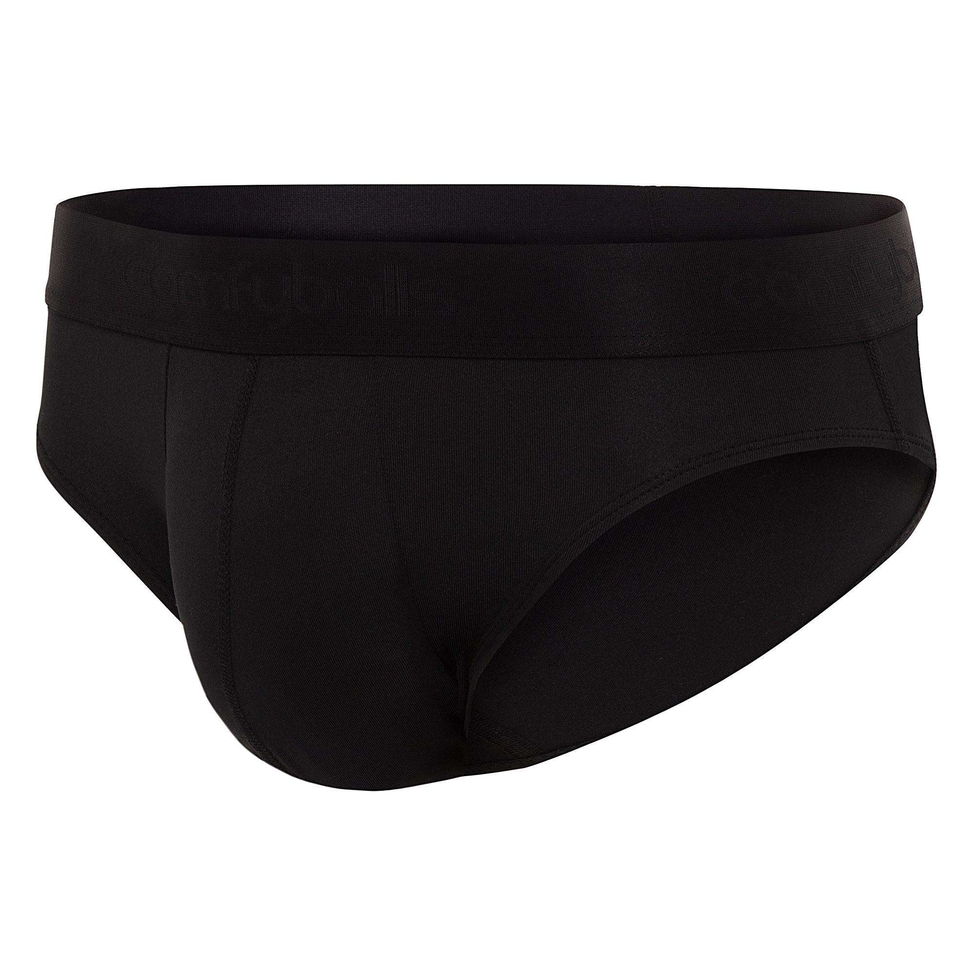 Comfyballs Performance Ghost Black Brief (2 Pack) Side Comfyballs Performance Ghost Black Brief (2 Pack) Side