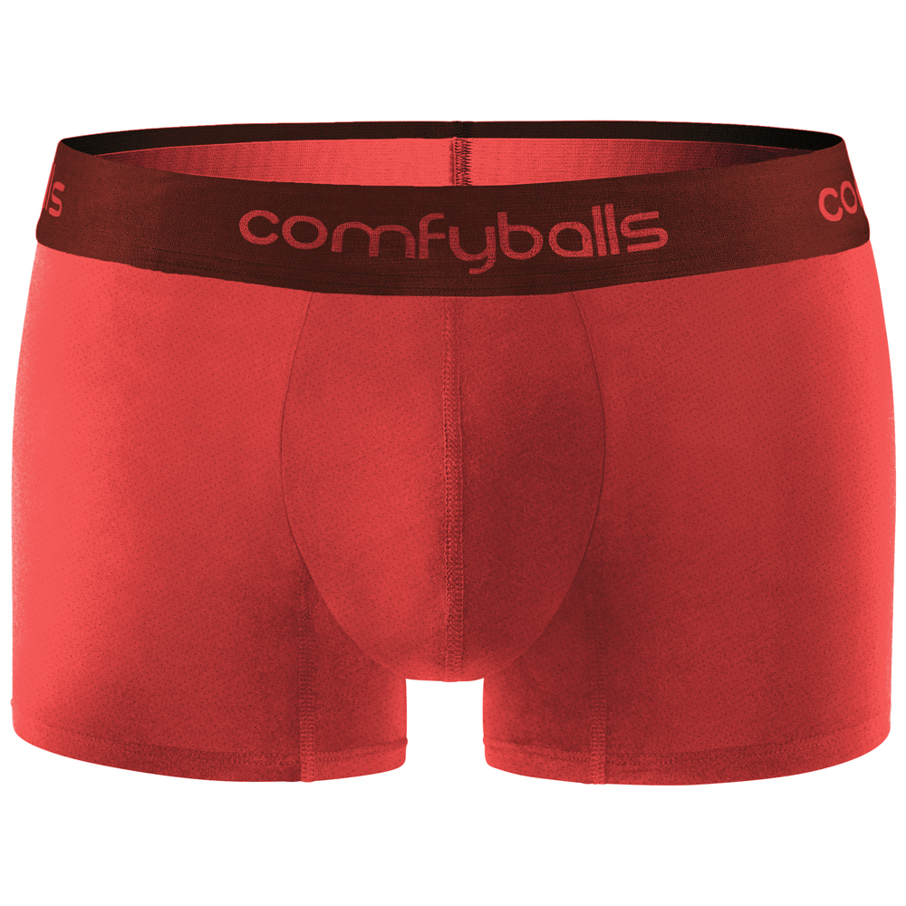 Comfyballs Performance Superlight Regular Plasma Red Boxer Front Comfyballs Performance Superlight Regular Plasma Red Boxer Front