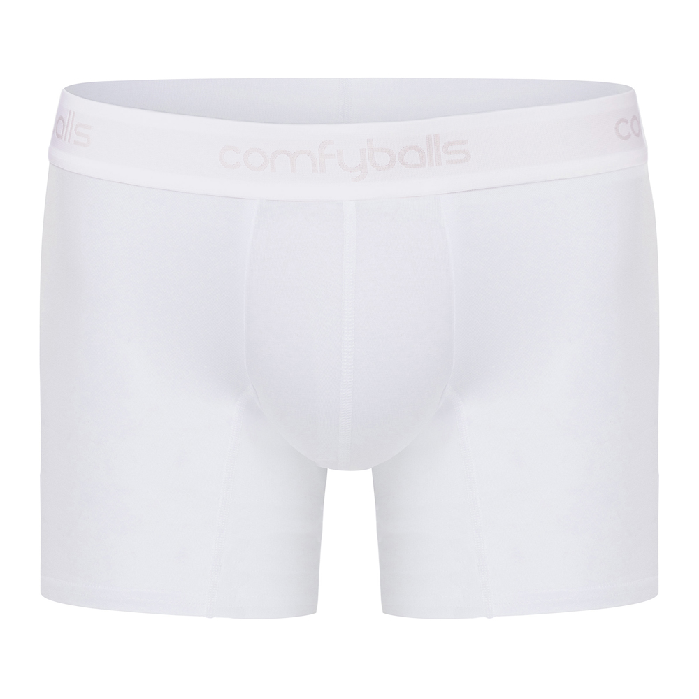 91-43-front Comfycel Long White Boxer