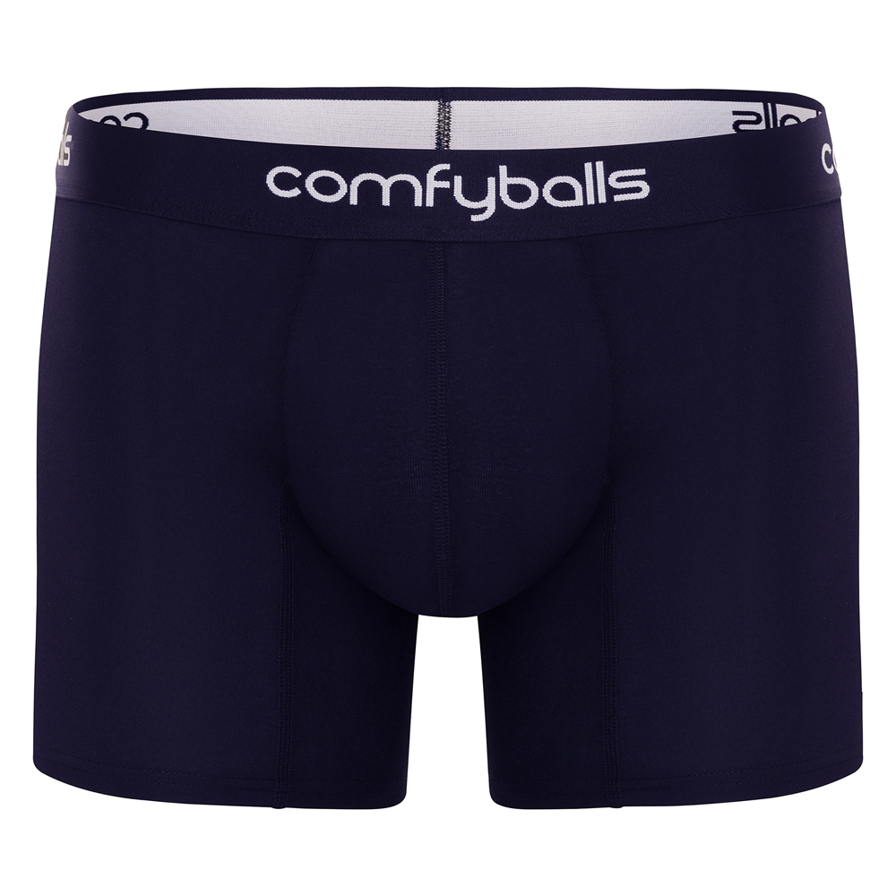 Comfycel Long Navy Boxer Front Comfycel Long Navy Boxer Front