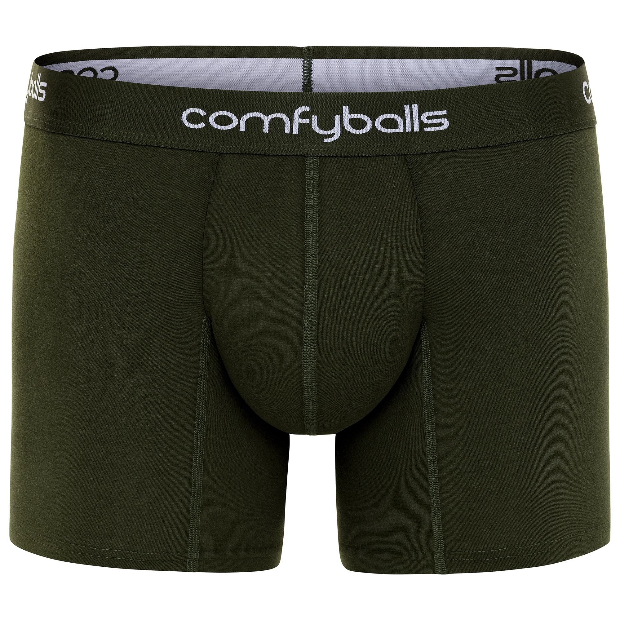 Comfycel Long Green Boxer Front Comfycel Long Green Boxer Front