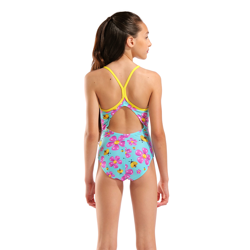 arena Girls Spring Light Drop Back Swimsuit arena Girls Spring Light Drop Back Swimsuit